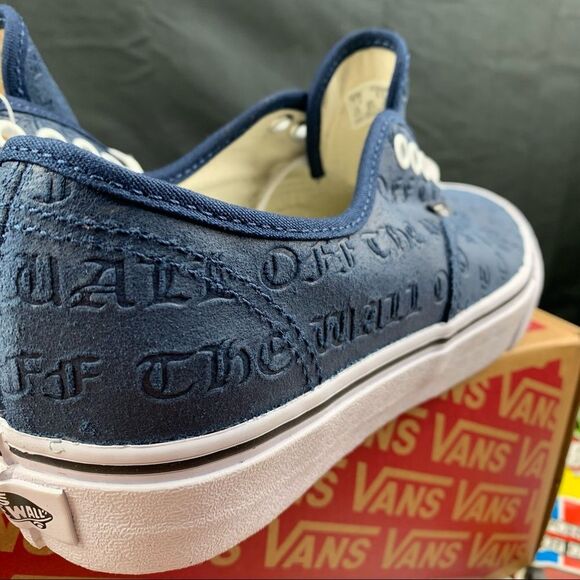 Vans Authentic Deboss Logo Womens Various Sizes - Picture 5 of 11